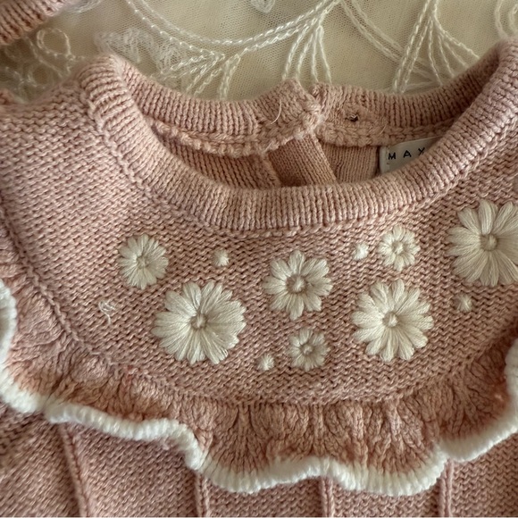 Max Studio Kids Pink/ Peach Knit Set NEW - Picture 8 of 14